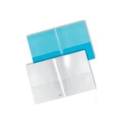 CF5CARTELLINA DOPPIA TASCA INT BLU