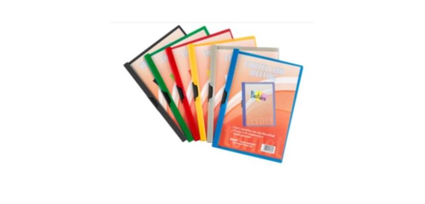 CARTELLA MEETING CON CLIP NERO CONF.25