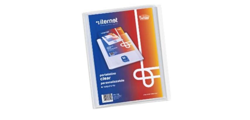 PORTALISTINI CLEAR PERSONALIZZABILE – 30 fogli