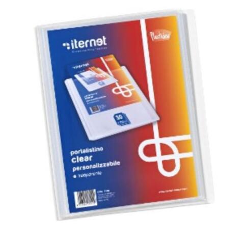 PORTALISTINI CLEAR PERSONALIZZABILE – 30 fogli