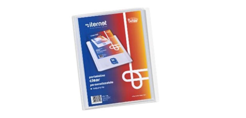 PORTALISTINI CLEAR PERSONALIZZABILE – 20 fogli