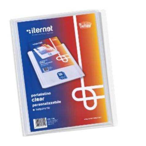 PORTALISTINI CLEAR PERSONALIZZABILE – 20 fogli