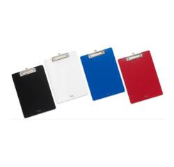 PORTABLOCCO SINGOLO A4 IN PP ROSSO