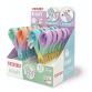 FORBICE BISOFT 13CM KEEP COLOUR PASTEL - ESPOSITORE 20PZ