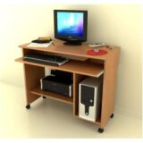 COMPUTER DESK  COL NOCE CHIARO L920 P450 H760