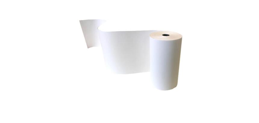CF10 CARTA TERMICA BIANCA NEUTRA 55GR 80MMX30MT-DIAMETRO ESTERNO 48MM FORO 12
