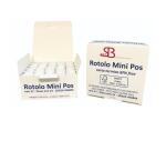 CF25 MINI POS CARTA TERMICA NEUTRA- BPA FREE - FSC                    ALTEZZA MM 57 - DIAMETRO ESTERNO MM 25 - SENZA ANIMA INTERNA
