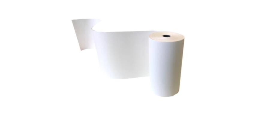 CF10 ROTOLO PER STAMPANTE PORTATILE COMPATIBILE PER ZEBRA IMZ320      75 GR 76MMX15MT DIAMETRO 41 FORO 12