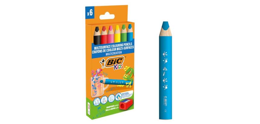 CF6 Matite colorate multisuperficie  Kids