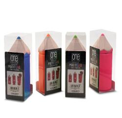 CF.12 ASTUCCI ONE COLOR MATITONE. SILICONE  COLORI ASSORTITI