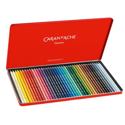 CARAN D'ACHE Scatola da 40 Colori SUPRACOLOR