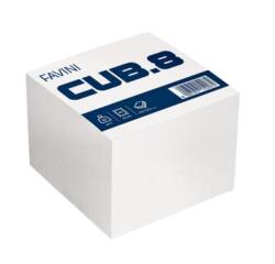 Foglietti Cubo - bianco - 95 x 95mm - 80gr - 700 fogli - Favini