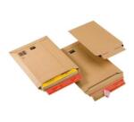 Busta a sacco CP 010 in cartone - adesivo permanente - formato A4+ (235 x 340 mm) - altezza massima 35 mm - avana - ColomPac