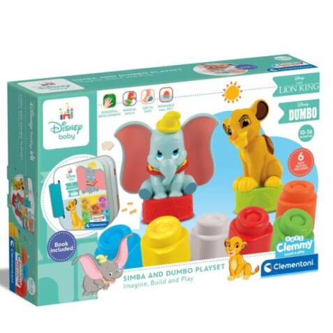 SIMBA AND DUMBO BOOK PLAYSET