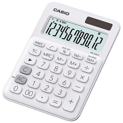 Casio Ms-100em Calcolatrice da Tavolo