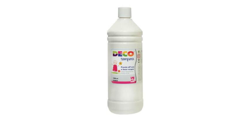 TEMPERA IN FLACONE 1000ml - BIANCO