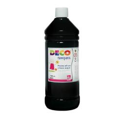 TEMPERA IN FLACONE 1000ml - NERO