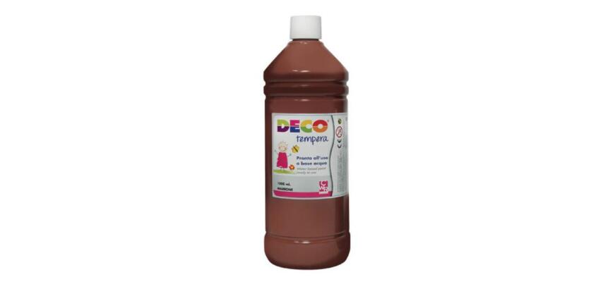 TEMPERA IN FLACONE 1000ml - MARRONE