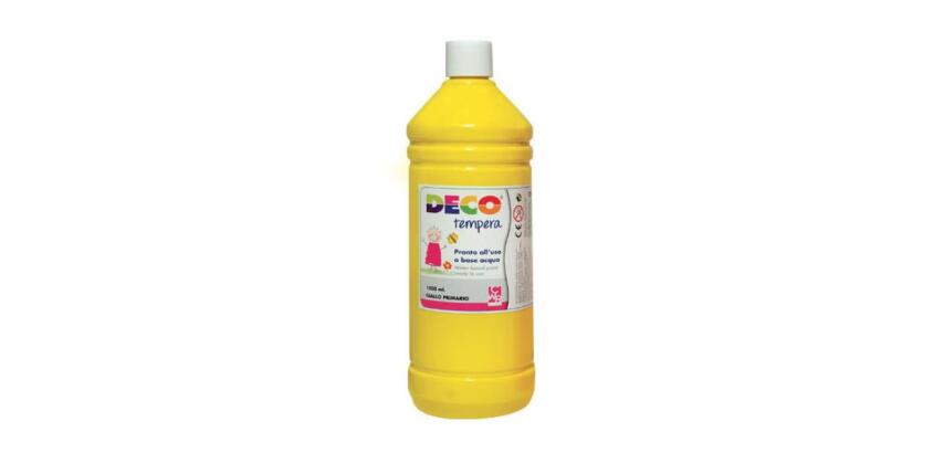 TEMPERA IN FLACONE 1000ml - GIALLO