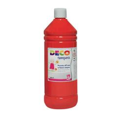 Tempera in flacone da 500ml - carminio