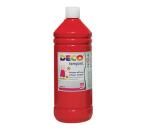 Tempera in flacone da 500ml - rosso scarlatto