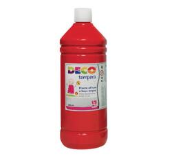 Tempera in flacone da 500ml - rosso scarlatto