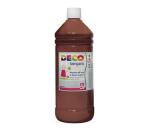 Tempera in flacone da 500ml - marrone
