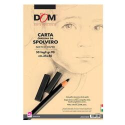 BLOCCO CARTA SPOLVERO 90gr 50ff 35x50cm