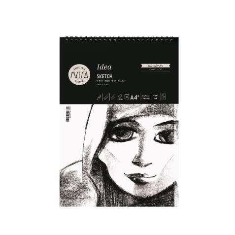 IDEA - SCHIZZO BLOCCO 100 FG. 90 GR. MEDIA - CM.21X29 7 (A4)