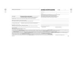 SCHEDE DI NOTIFICAZIONE PERSONE ALLOGGIATE CON CONSENSO PRIVACY  SNAP OUT A 2 COPIE AUTORICALCANTI  CONF. DA 200 SCHEDE