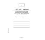 LIBRETTO DI IMPIANTO PER LA CLIMATIZZ. ESTIVA E INVERNALE (ALL. 2)    REGISTRO