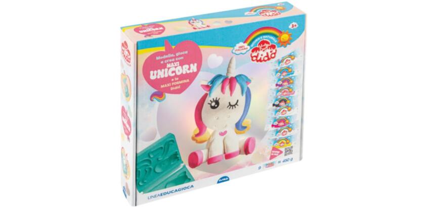 SCATOLA OLEOGRAFICA MAXI UNICORN