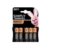 DURACELL SIMPLY Stilo AA 1500 (5 batterie)
