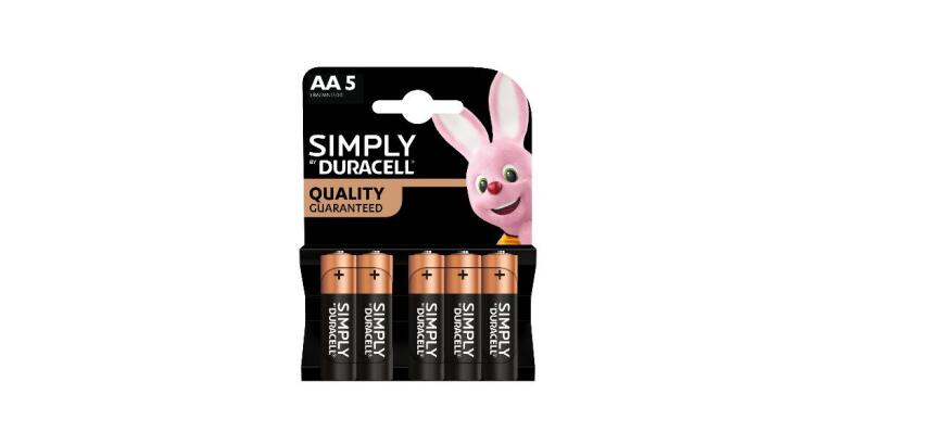 DURACELL SIMPLY Stilo AA 1500 (5 batterie)