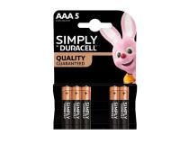 DURACELL SIMPLY Ministilo AAA 2400 (5 batterie)