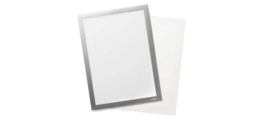 Durable 496823 magnetic frame A4 Grey