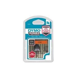 DYMO D1 Durable - 12 mm x 3 m       Nero/Arancione PERMANENTE