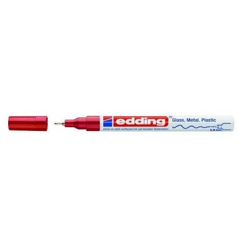 Edding Marcatore a vernice E-780 Rosso