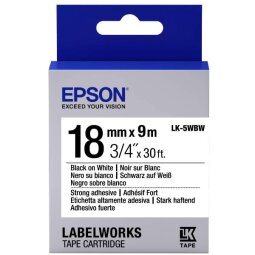 Epson LabelWorks LK-5WBW - label tape - 1 roll(s)