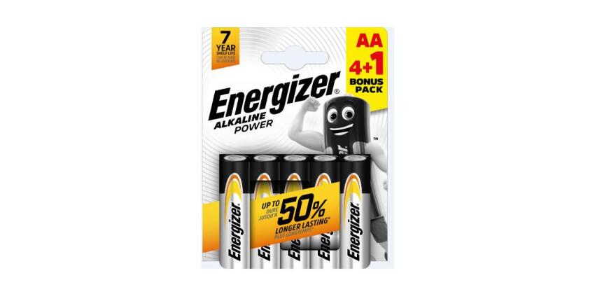ENERGIZER - CONF 4+1 AA POWER CH5