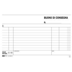 Blocco buono di consegna 50x2 autoricalcante f.to 9 9x17