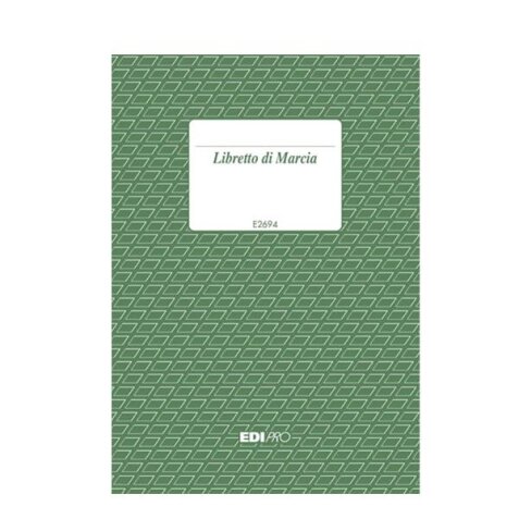 Libretto di marcia da 64 pagine - Edipro