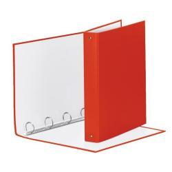 MEETING raccoglitore ad anelli 4-50-D - f.to 22x30 cm Rosso