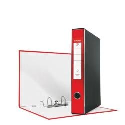 Registratori Eurofile Esselte - F.to protocollo - dorso 5 cm - f.to utile 23x33 cm -  rosso (conf.8)