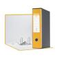 Registratori Eurofile Esselte - F.to protocollo - dorso 8 cm - f.to utile 23x33 cm giallo (conf.6)