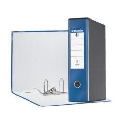 Registratori Eurofile Esselte - F.to protocollo - dorso 8 cm - f.to utile 23x30 cm - Blu metallizato