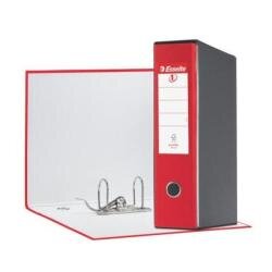 Registratori Eurofile Esselte - F.to protocollo - dorso 8 cm - f.to utile 23x30 cm - Rosso Vivida