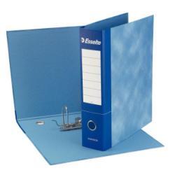 REGISTRATORE ESSENTIALS - F.TO COMMERCIALE DORSO 8 CM BLU