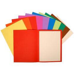 Pk 30 Insert Folders Forever 80g Ast - Assorted colours