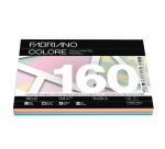 FABRIANO COLORE MIX TENUI - A4 160g 100 fogli